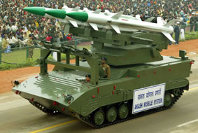 Akash BMP mounted